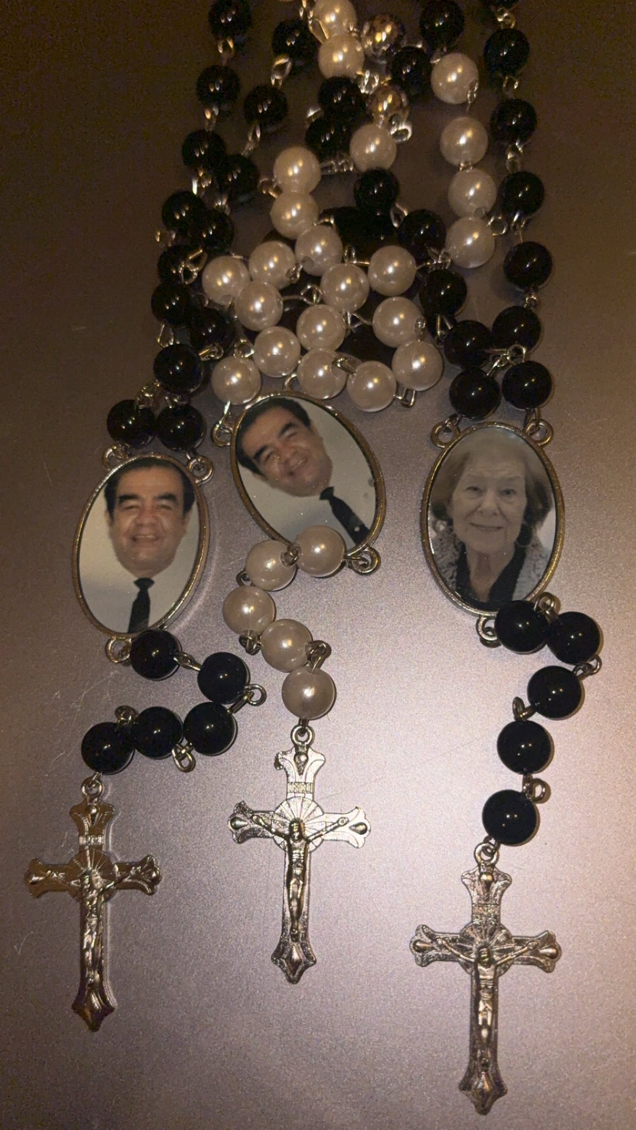 Custom rosary necklace