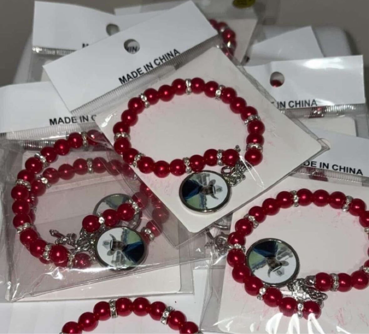 Custom rosary bracelets