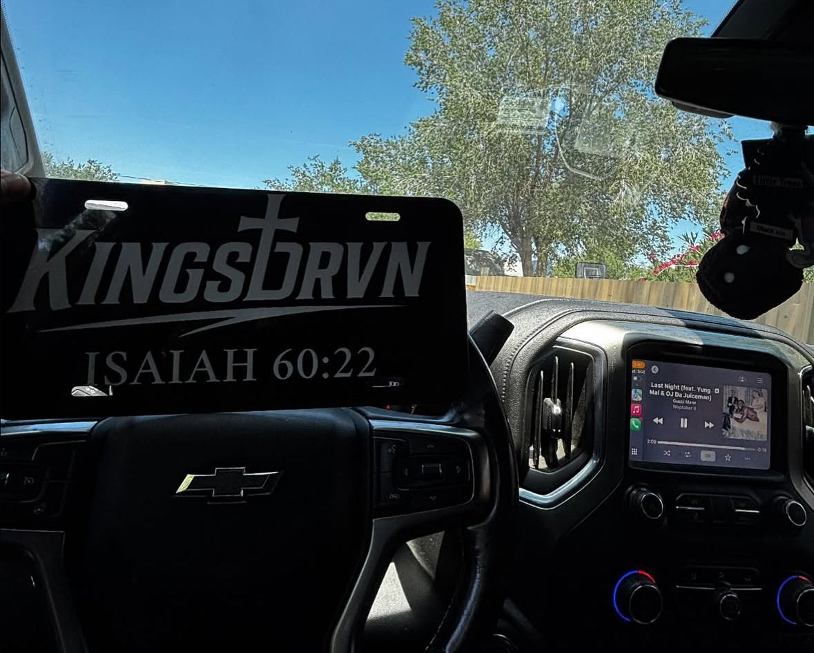 Custom License Plate