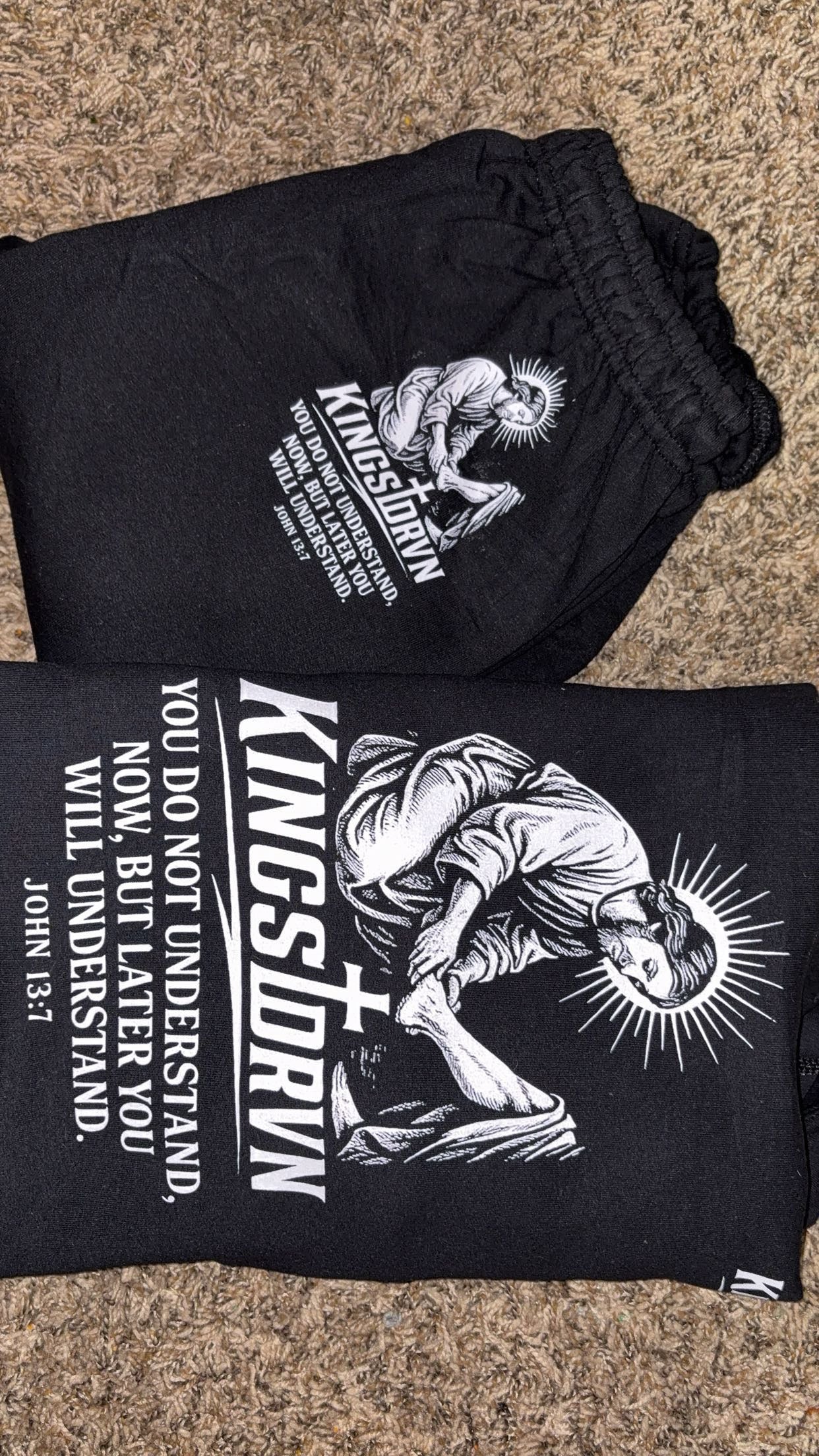Custom hoodie and joggers set